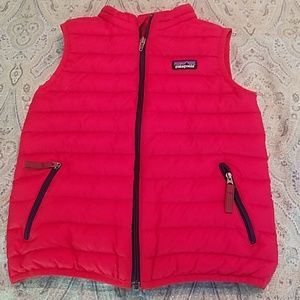 Kids Patagonia quilted down vest